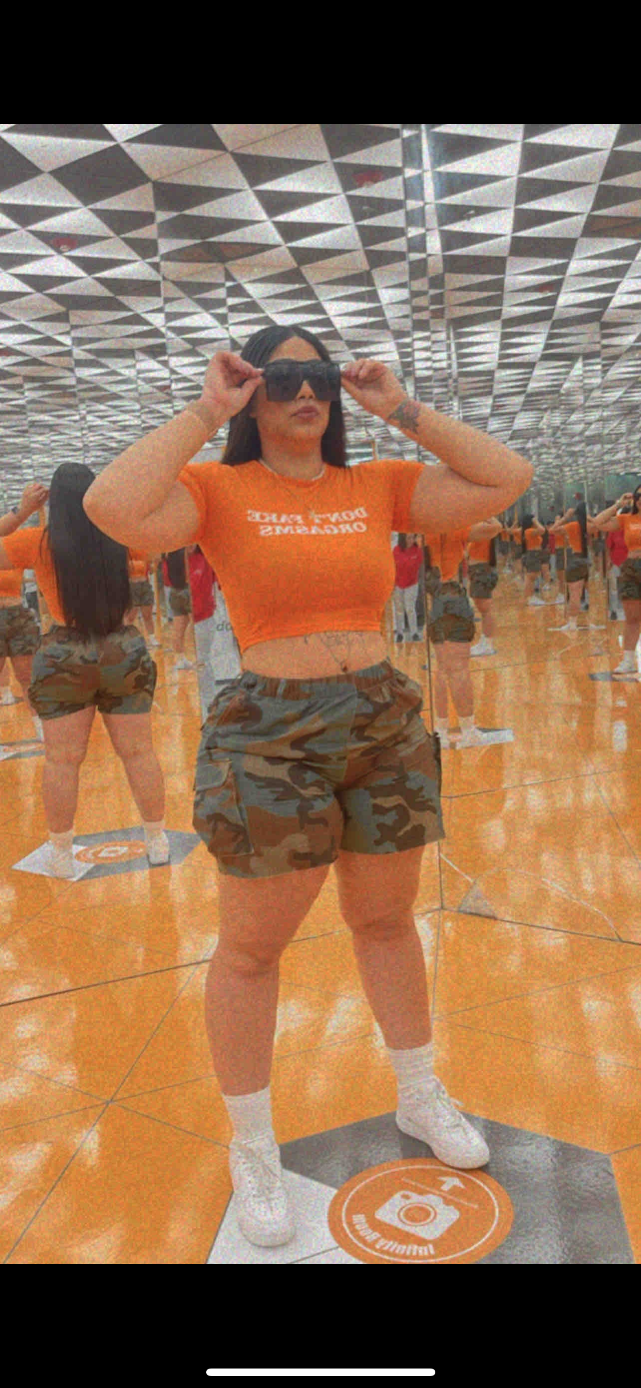 Plus Size Cargo Shorts