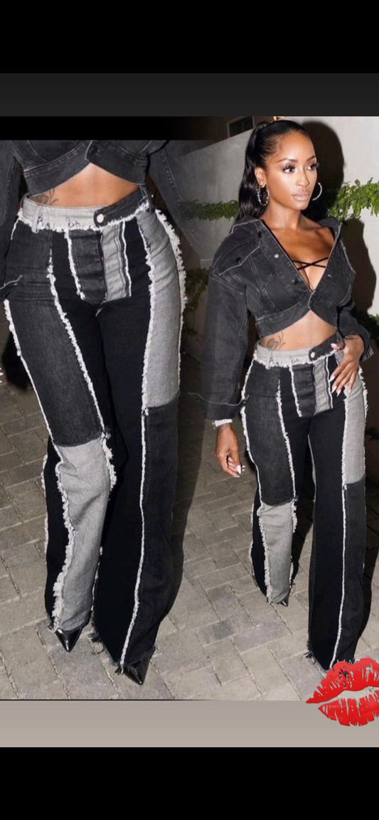 Playing With Patches Jeans